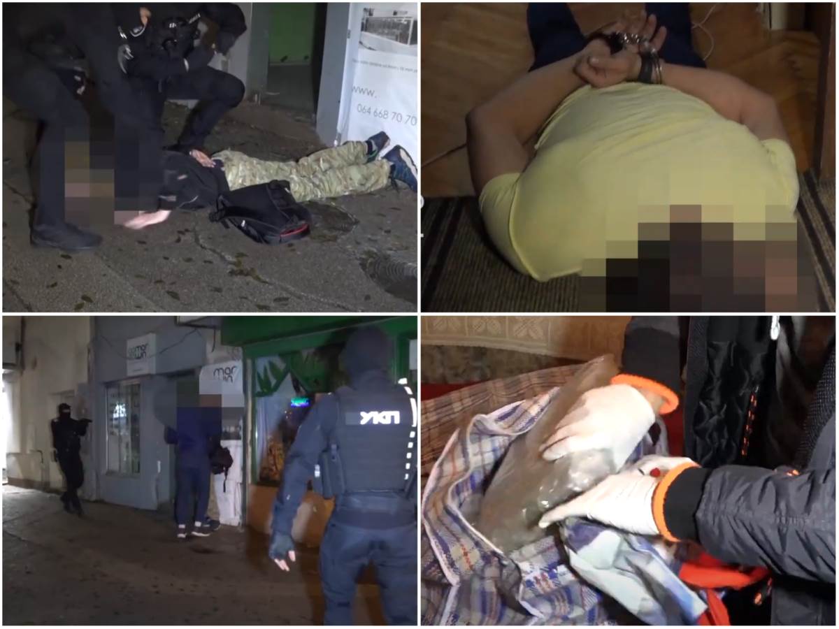  Zaplijenjeno 80 kg droge u Srbiji 