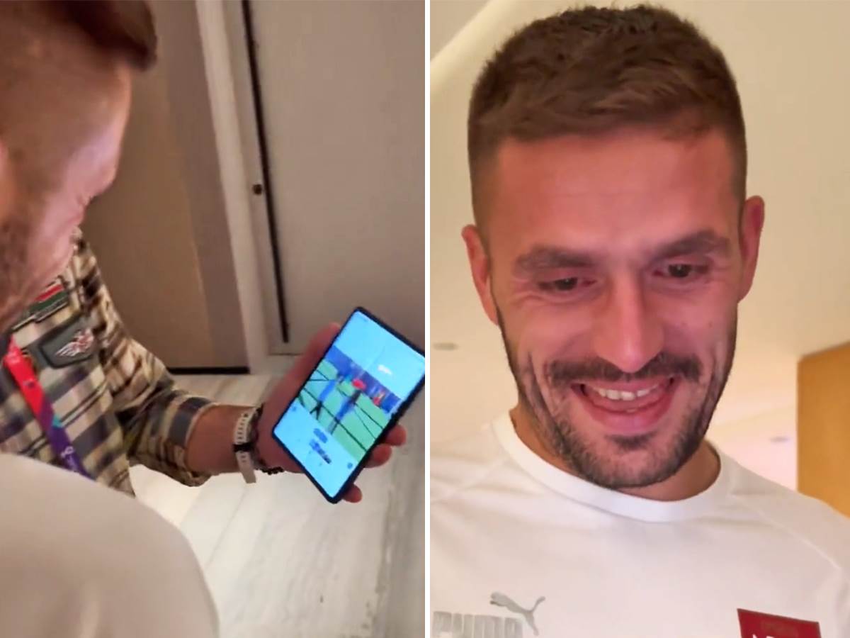  Dušan Tadić video poruka od sina pred meč sa Brazilom 