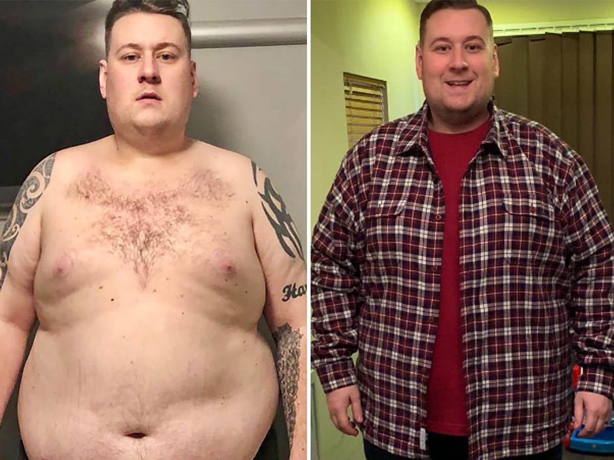  Muškarac koji je izgubio 88 kilograma nekad i sad 