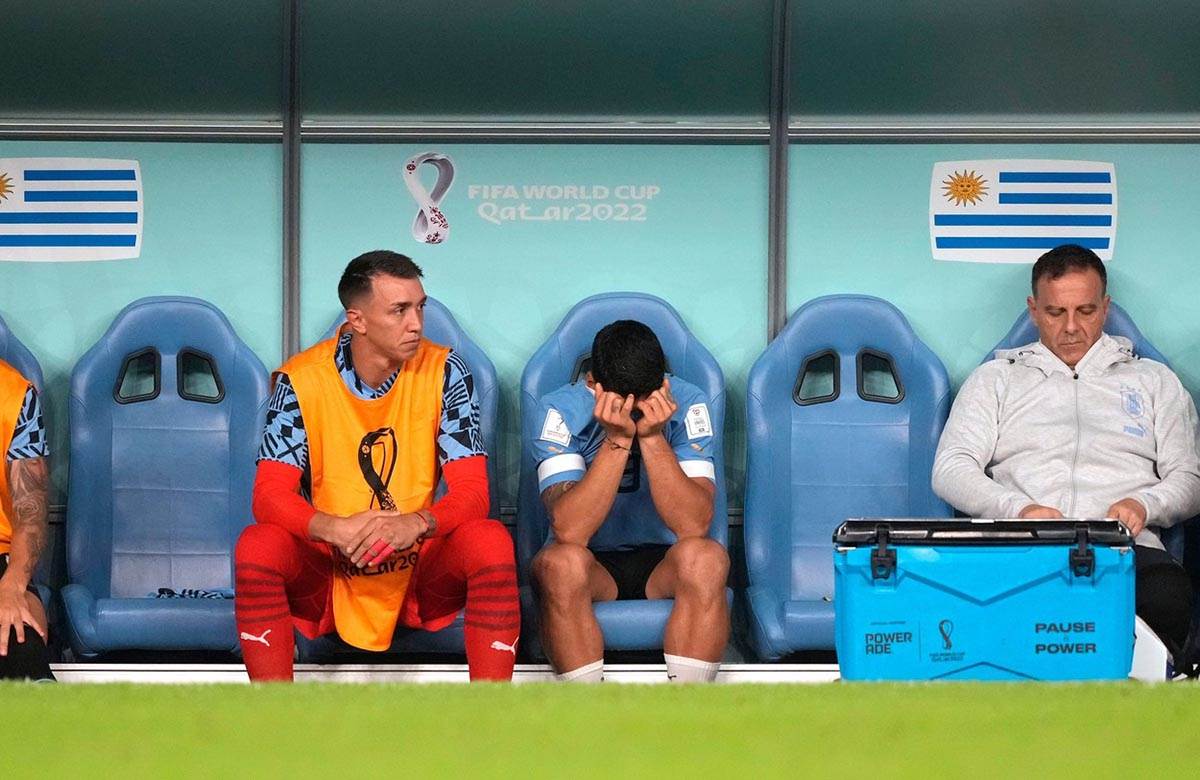  Luis Suarez plakao nakon eliminacija Urugvaja sa Svjetskog prvenstva 