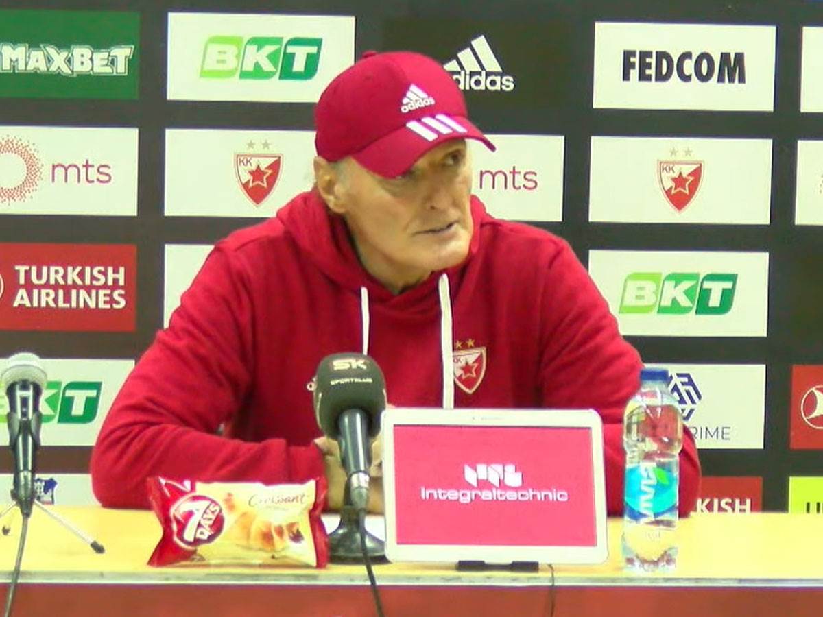  Duško Ivanović nezadovoljan igrom uprkos pobjedi Crvene zvezde 