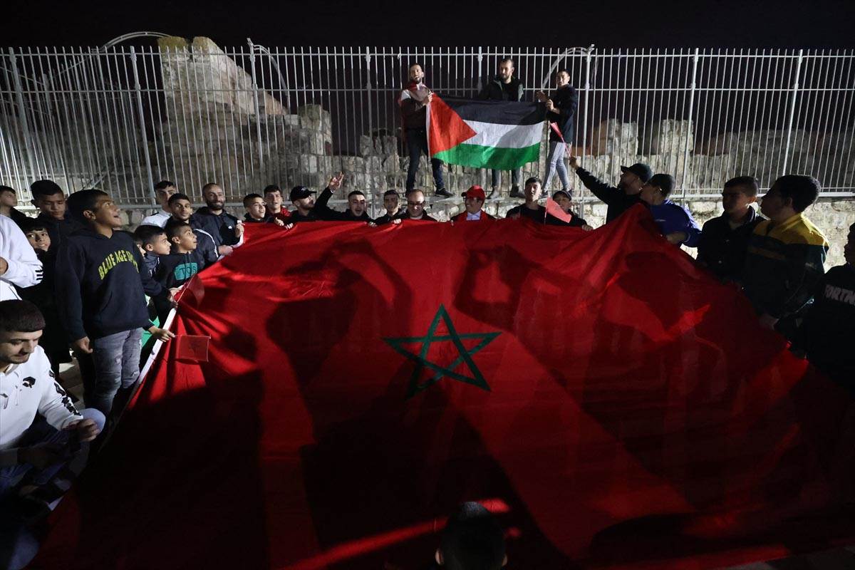  policija u izraelu tukla palestince nakon pobjede maroka  