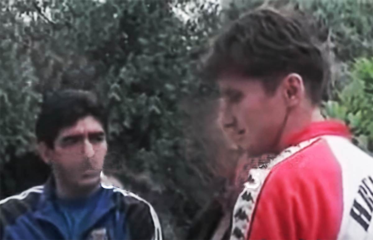  Dijego Maradona i Argentina igrali u Zagrebu usred rata 