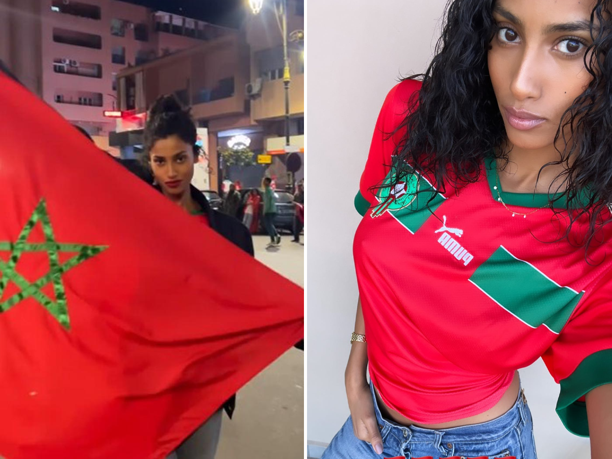  Iman Haman navijačica Maroka 