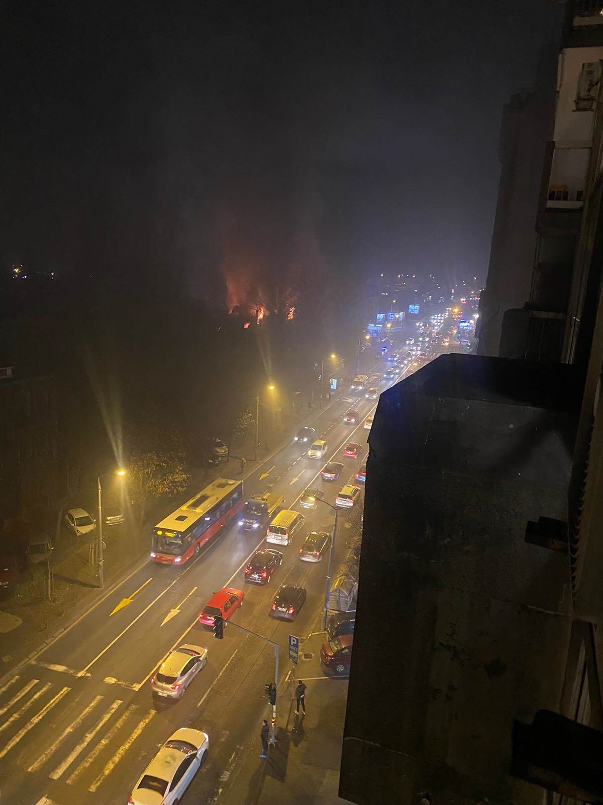  Veliki požar u centru Beograda 