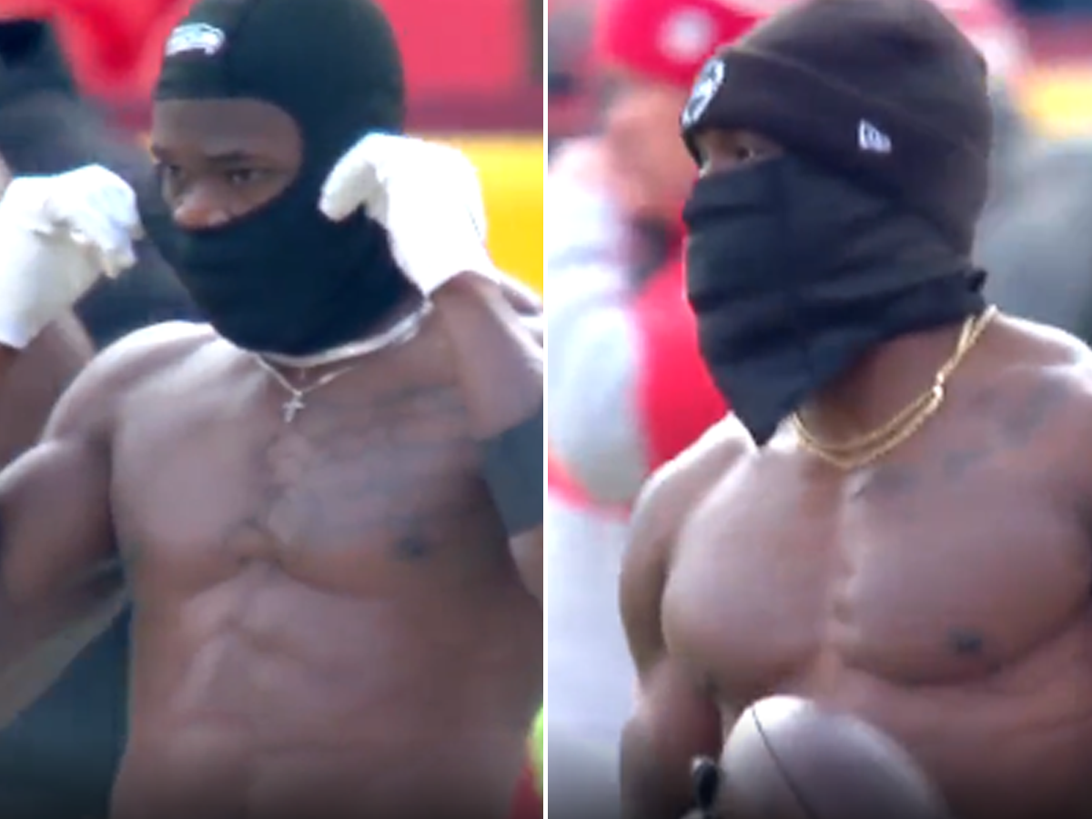  Igrači NFL trenirali bez majica po zimi 