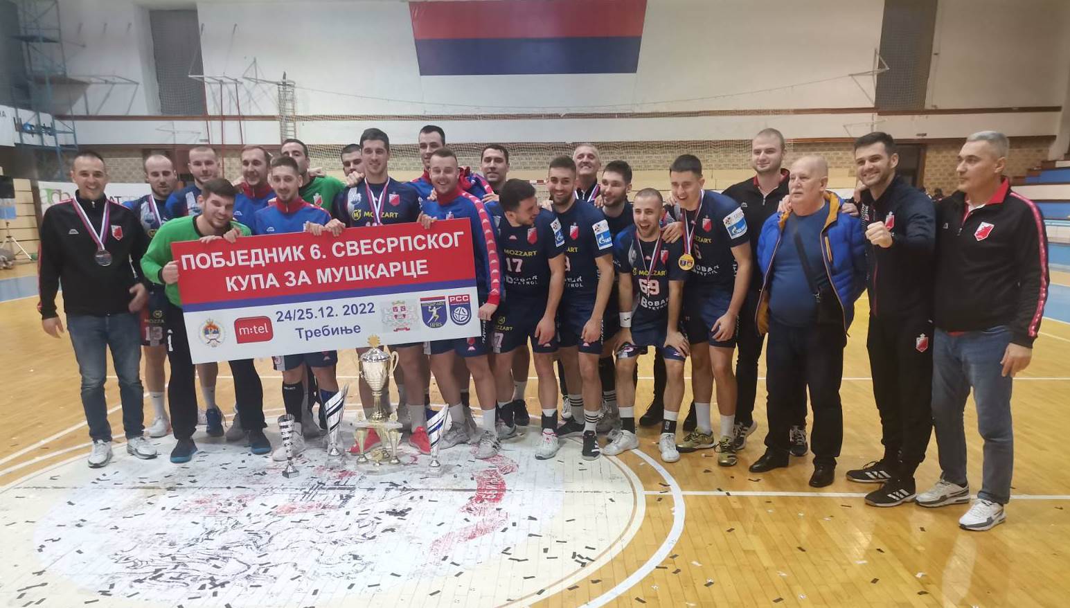  RK Vojvodina pobijedila RK Leotar i šesti put zaredom osvojila Svesrpski kup 2022 