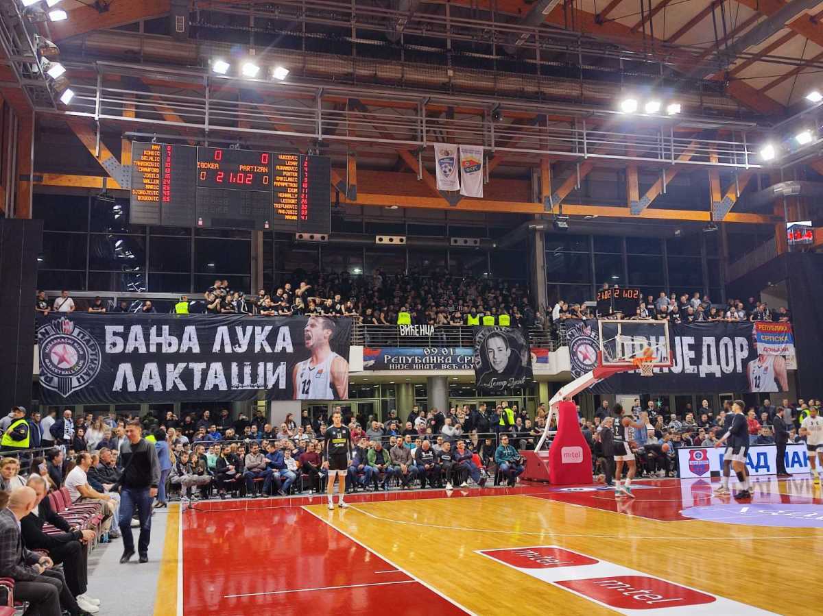  Igokea Partizan uživo iz Laktaša ABA liga 