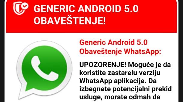  Ne nasedajte na WhatsApp prevaru! 