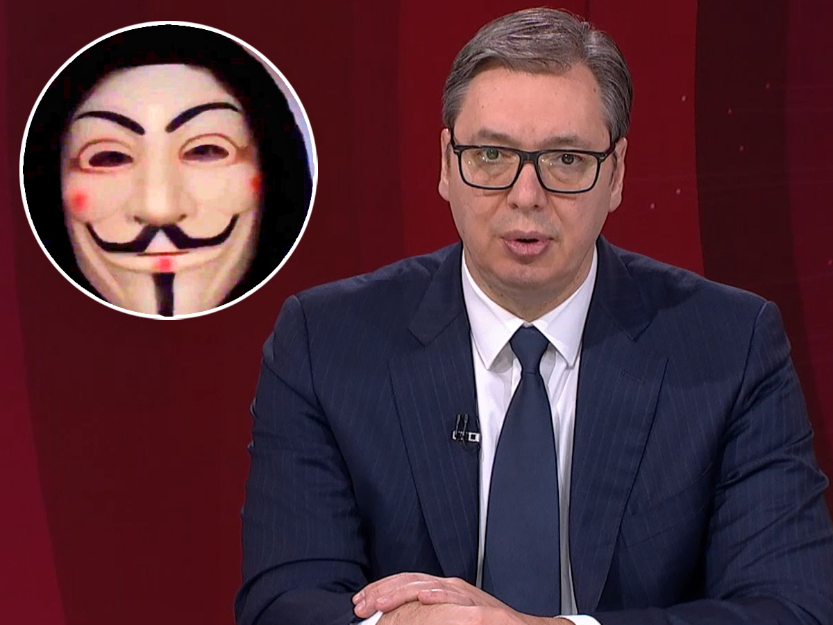  Anonimusi hakovali sajt Vlade srbije 