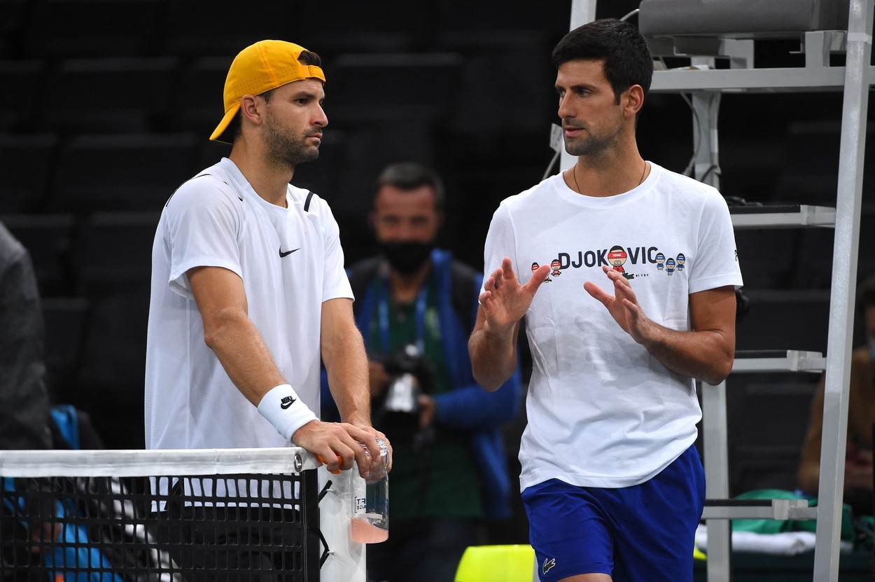  Kad Novak Đoković igra protiv Grigora Dimitrova na Australijan openu 