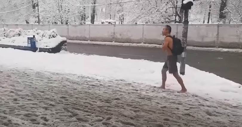  Bos i skoro go prošetao po snijegu: Sarajlije u čudu zbog nesvakidašnjeg prizora (VIDEO) 