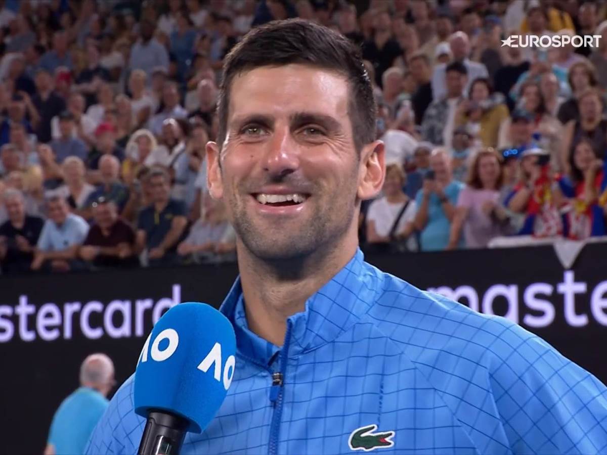  Novak Djoković nasmijao publiku u Australiji 