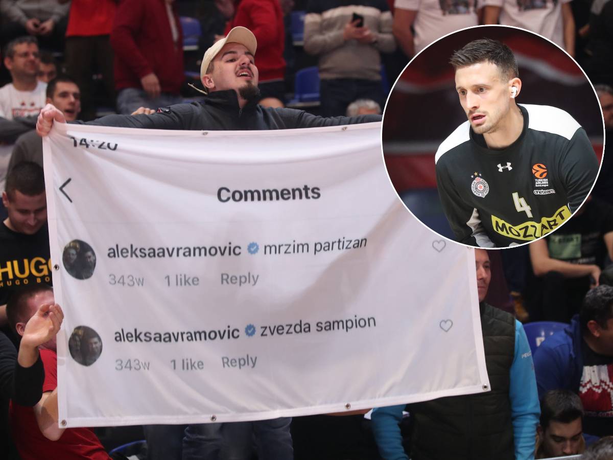  Aleksa Avramović mrzim Partizan Zvezda šampion provokacija Delije 