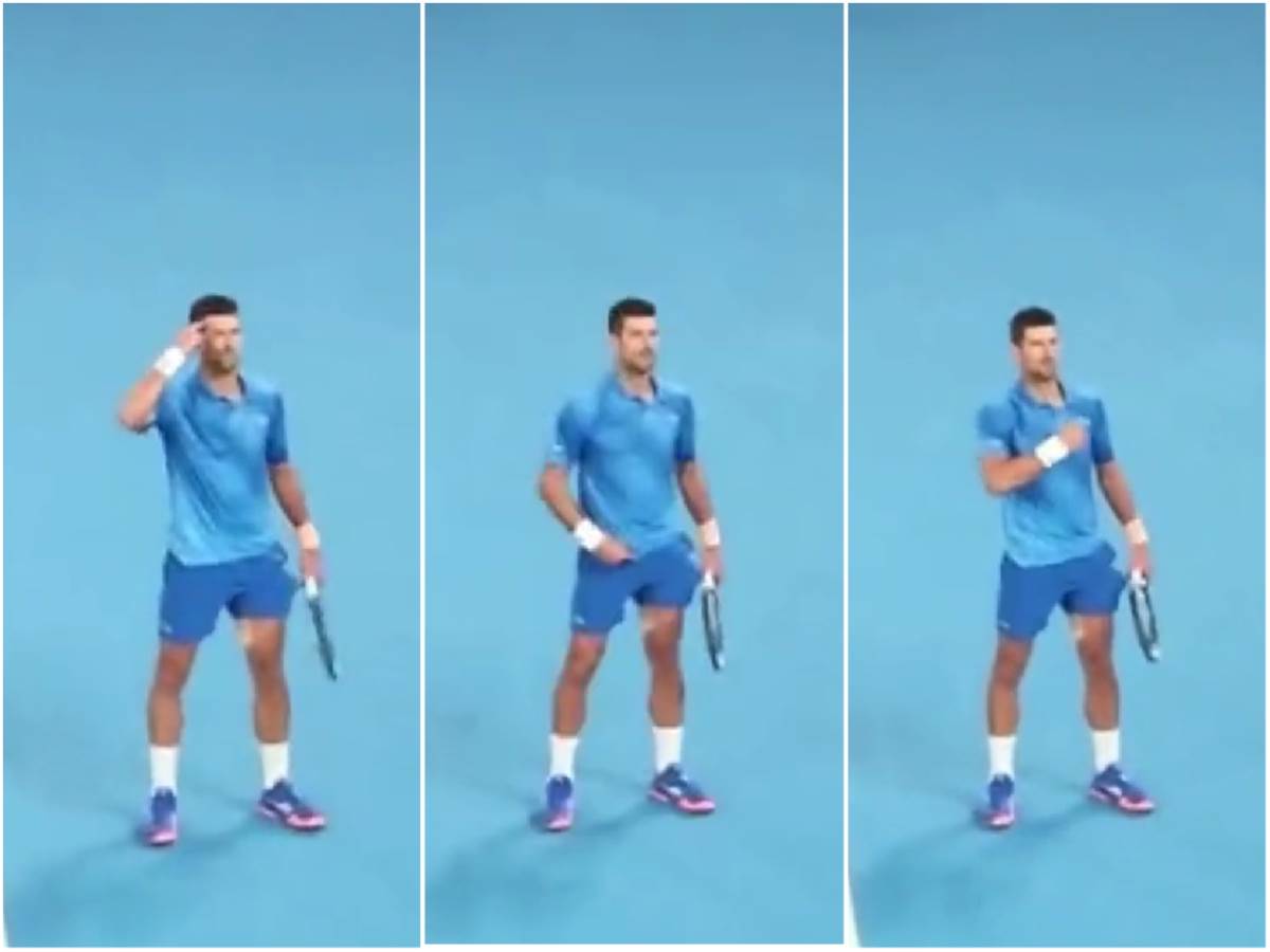  Novak Đoković pokazao na muda u finalu Australijan opena 