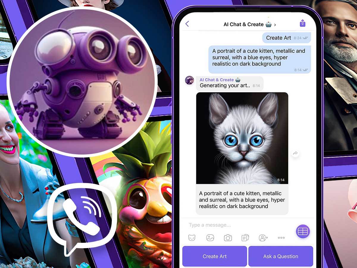  Viber vještačka inteligencija AI Chat & Create 