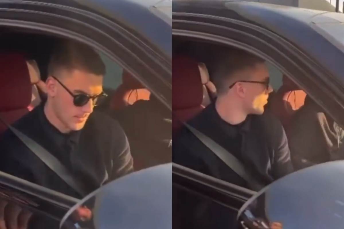 Dušan Vlahović opsovao dok su ga snimale kamere Dušan Vlahović opsovao dok su ga snimale kamere