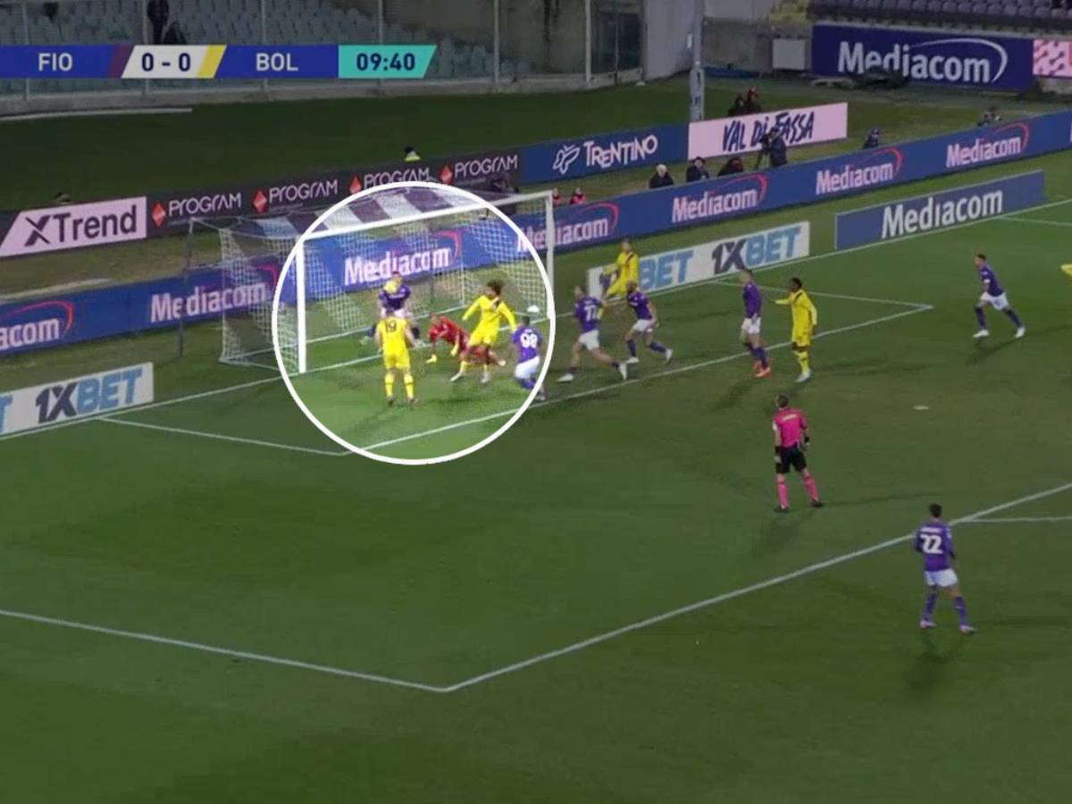  Luka Jović spasio svoj gol na meču Fiorentina - Bolonja 