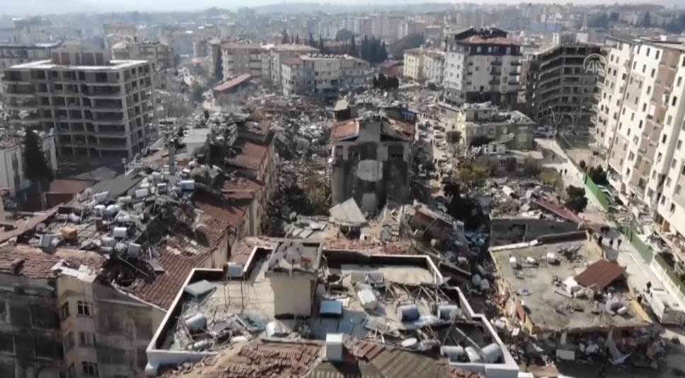  Snimak Turske dronom poslije zemljotresa 