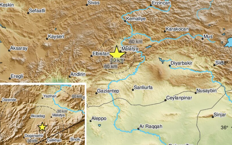  Novi zemljotres u Turskoj 