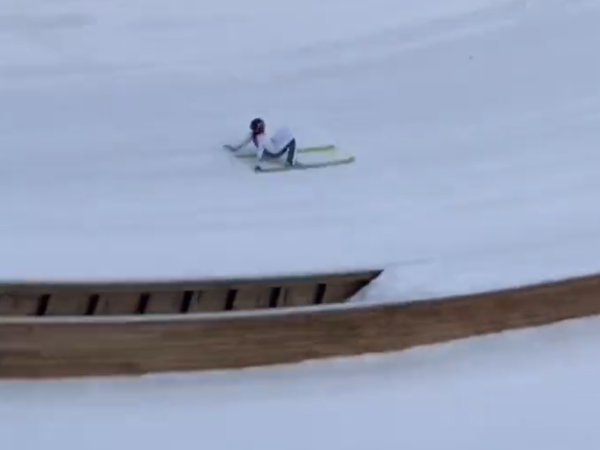  Norvežanka se uplašila tokom ski skokova 