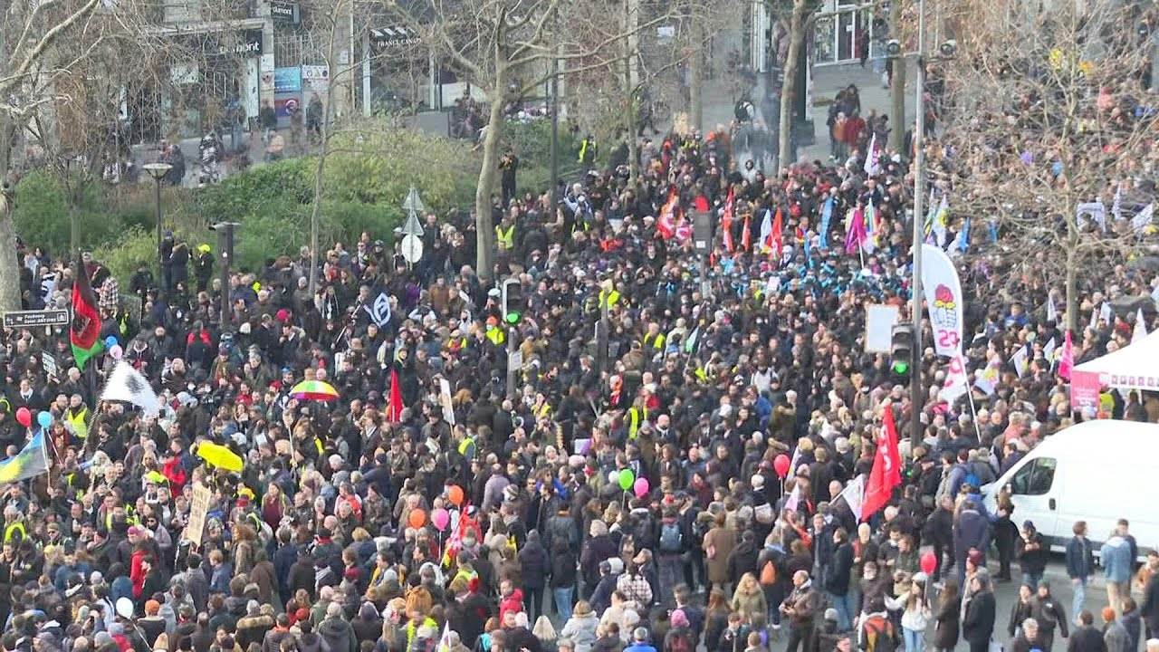  Protesti protiv reforme penzija u Francuskoj 