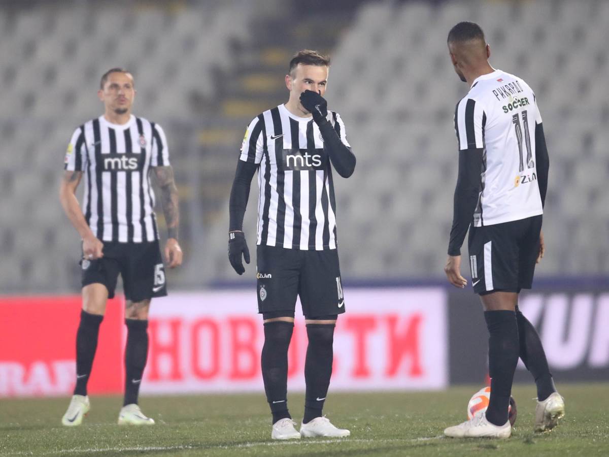  Partizan izgubio od Mladost GAT 0:4 