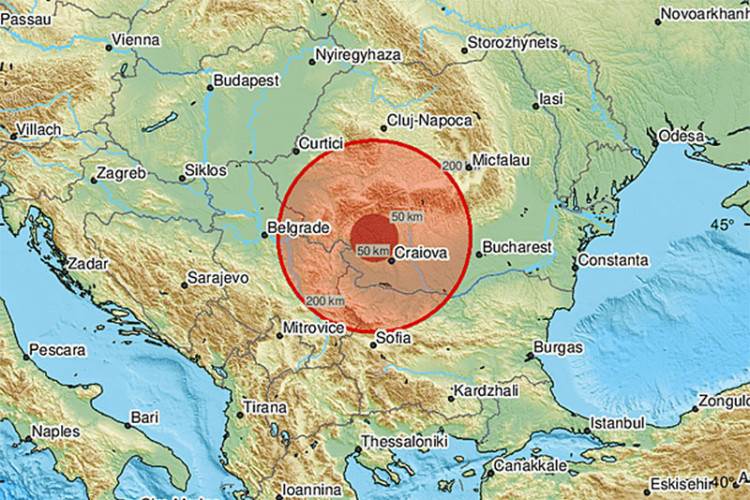  Zemljotres u Rumuniji 