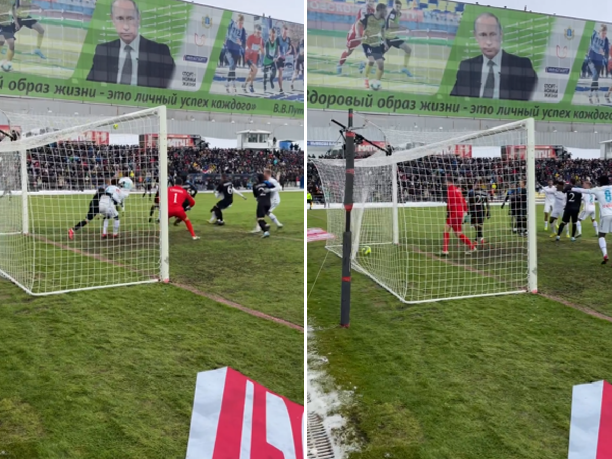  Zenit igra utakmice ispod slike Vladimira Putina 