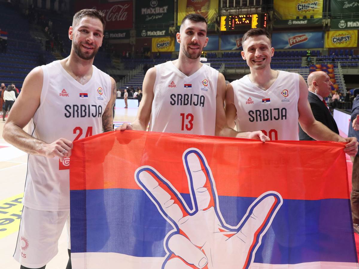  košarkaši srbije nakon plasmana na mundobasket 2023 