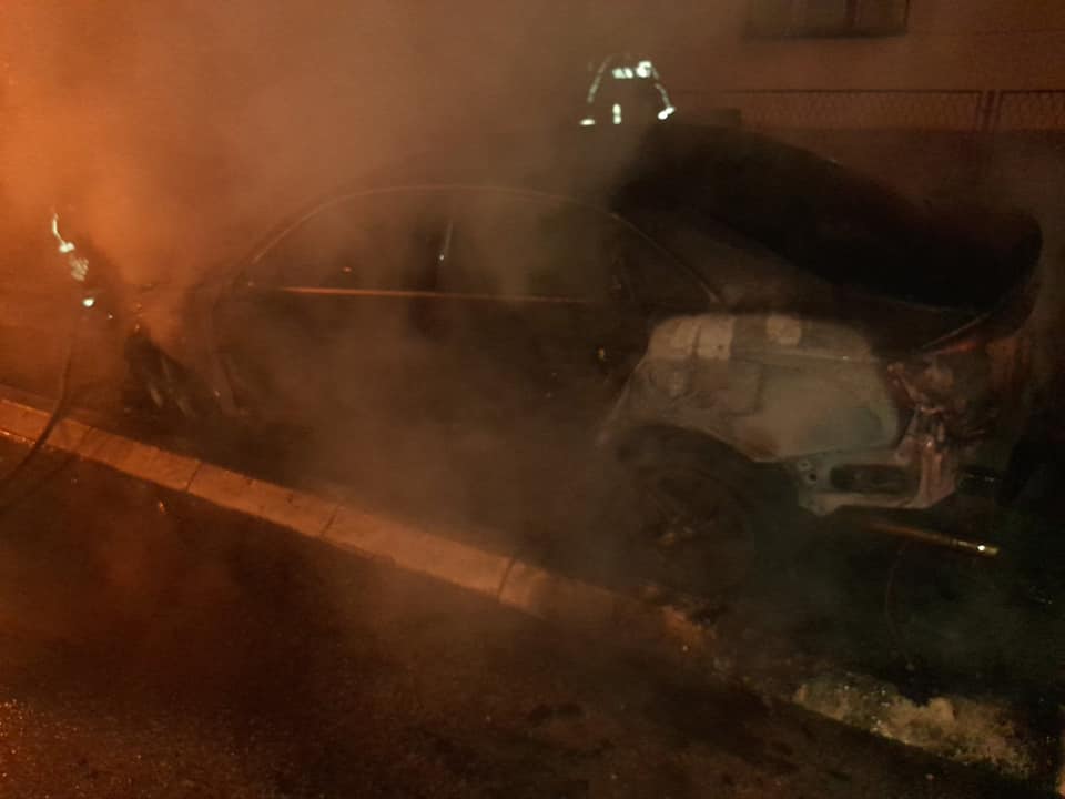  Izgorio automobil u Banjaluci 