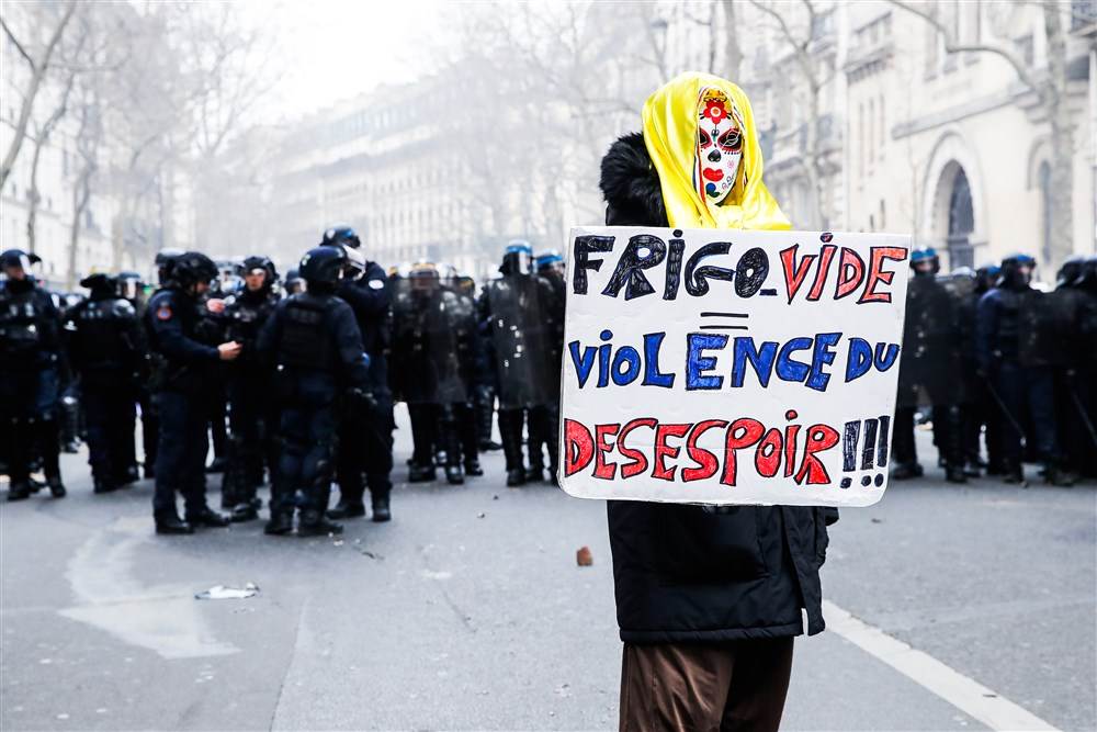  Protest u Francuskoj zbog reforme zakona o penziji 