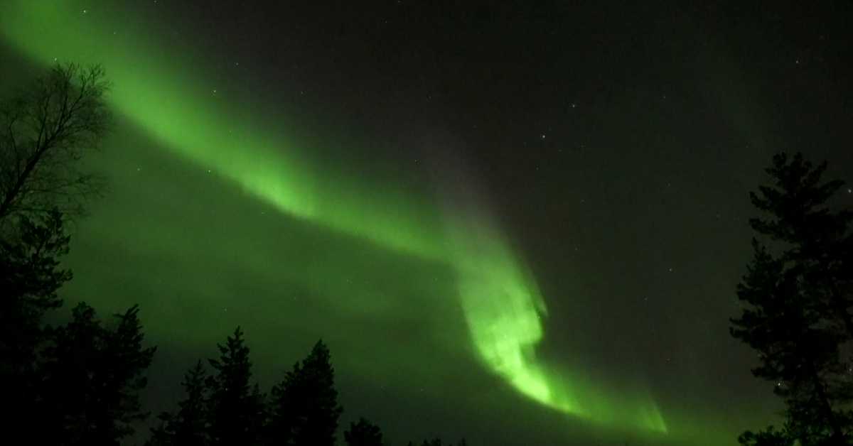  Polarna svjetlost iznad Finske 