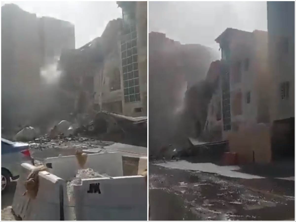  Srušila se zgrada u Kataru 