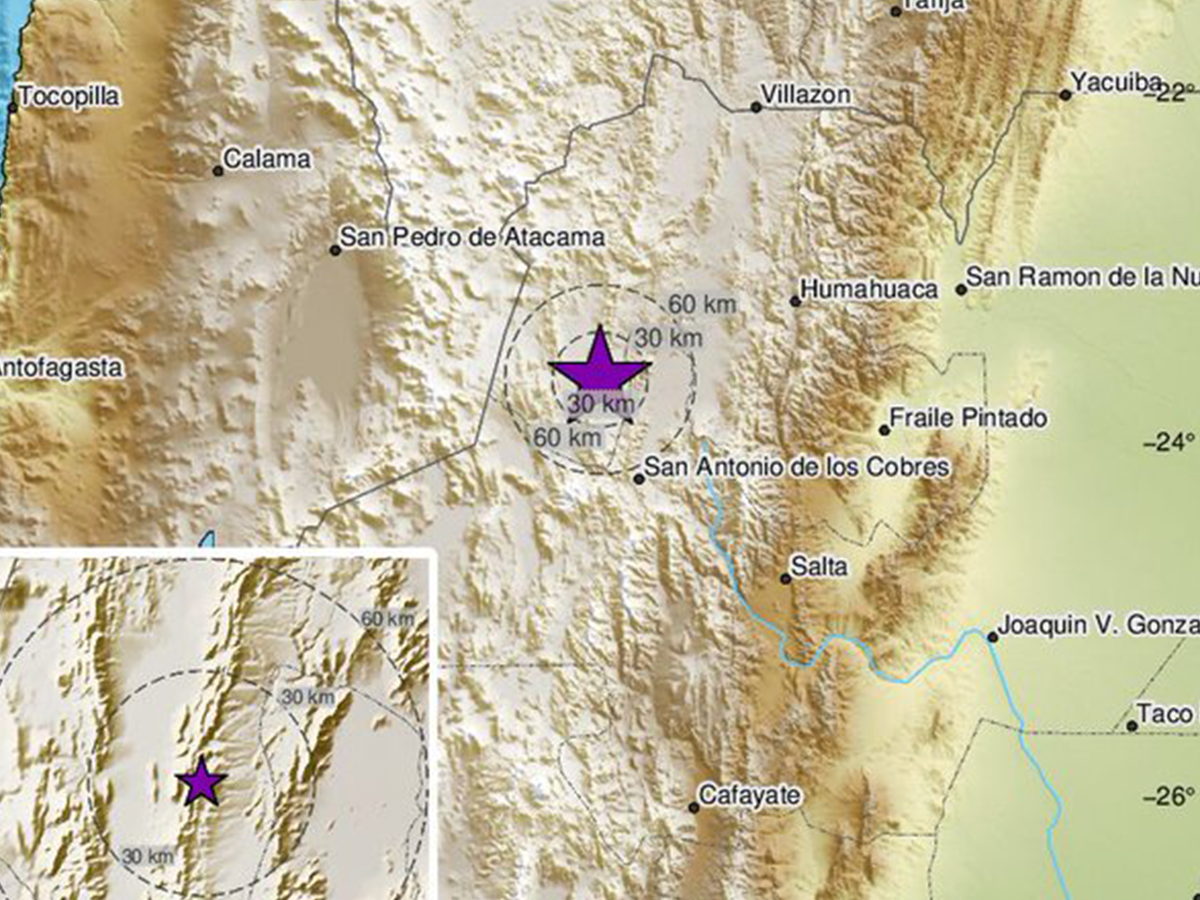  Zemljotres u Argentini 