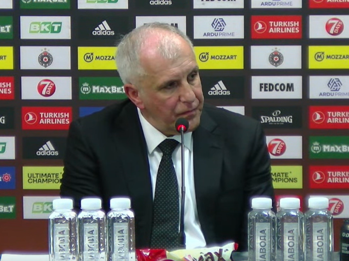  Željko Obradović objasnio kako je Partizan pobijedio Olimpijakos 