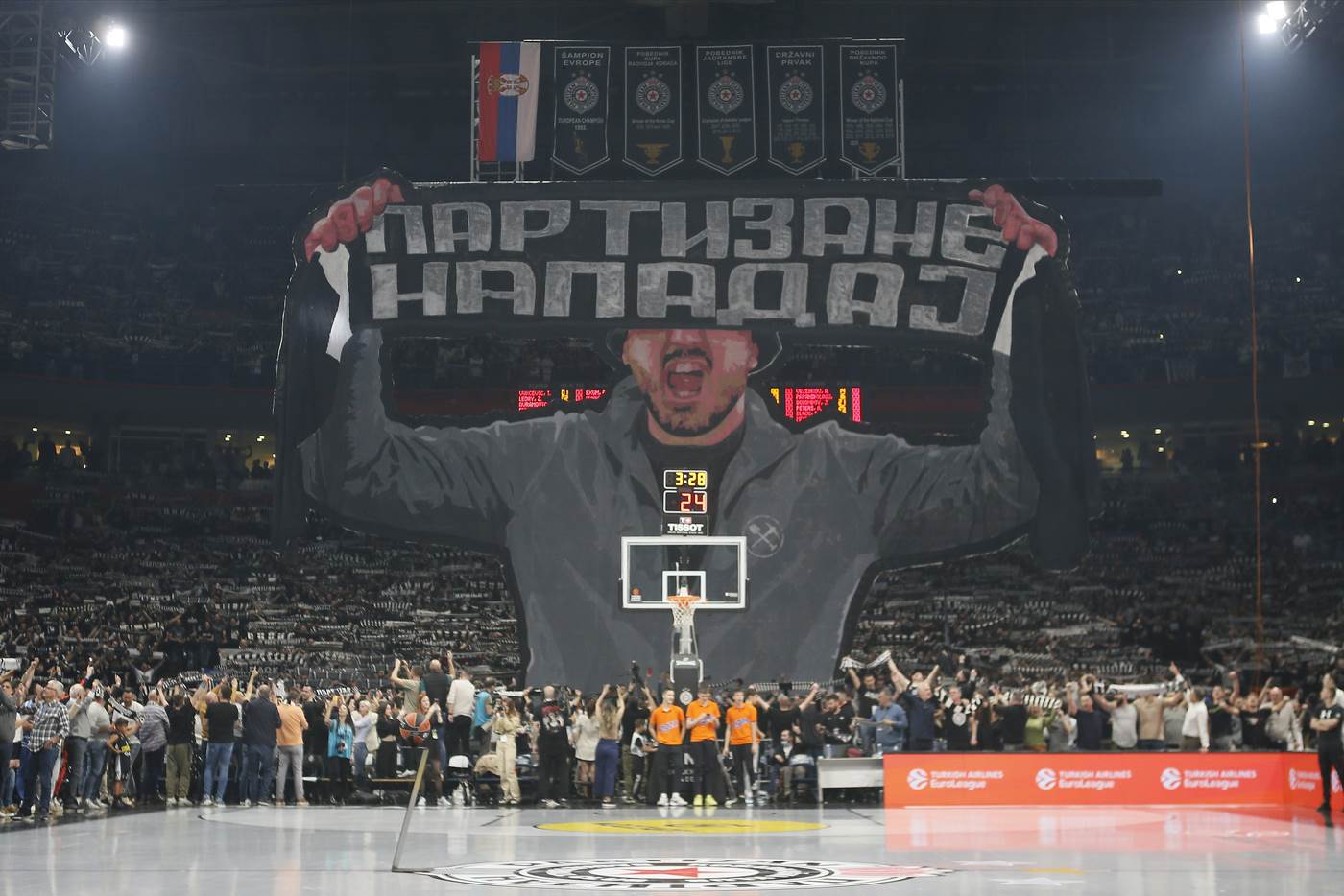  Partizan obara rekord po broju gledalaca u Evroligi 