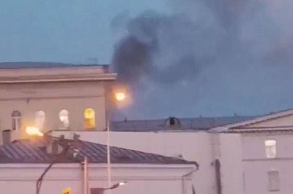  Požar u zgradi ruskog Ministarstva odbrane 