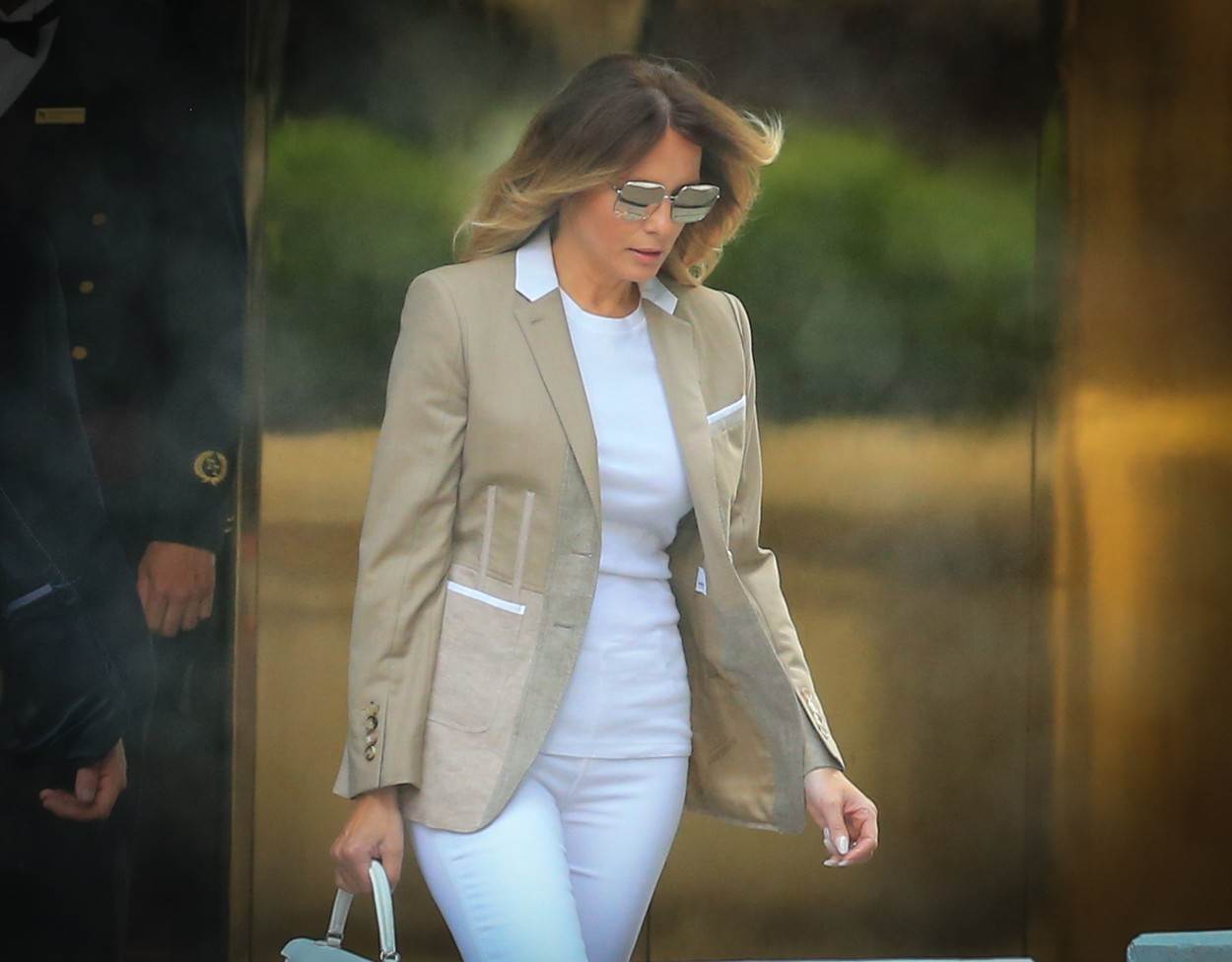 Melanija nije došla na saslušanje Trampa 