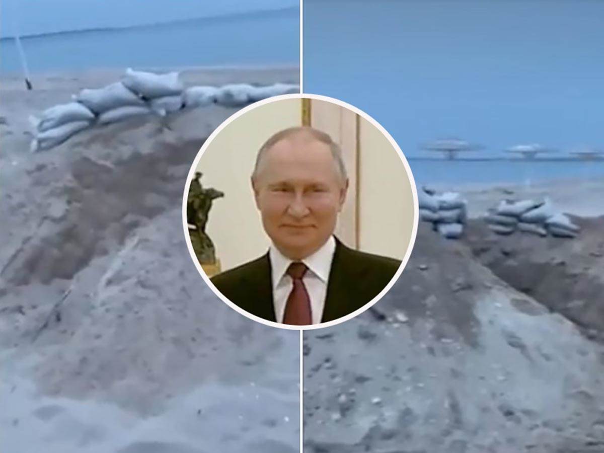  Rusi kopaju rovove na Krimu 