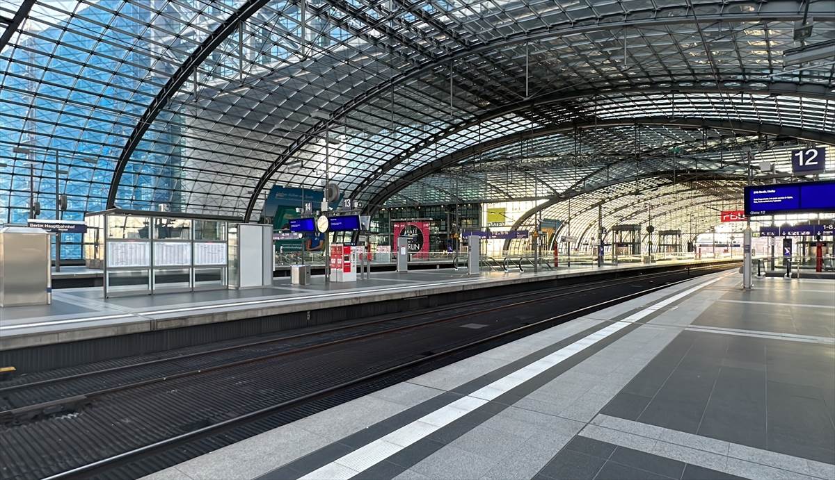  Prazne željezničke stanice u Njemačkoj 