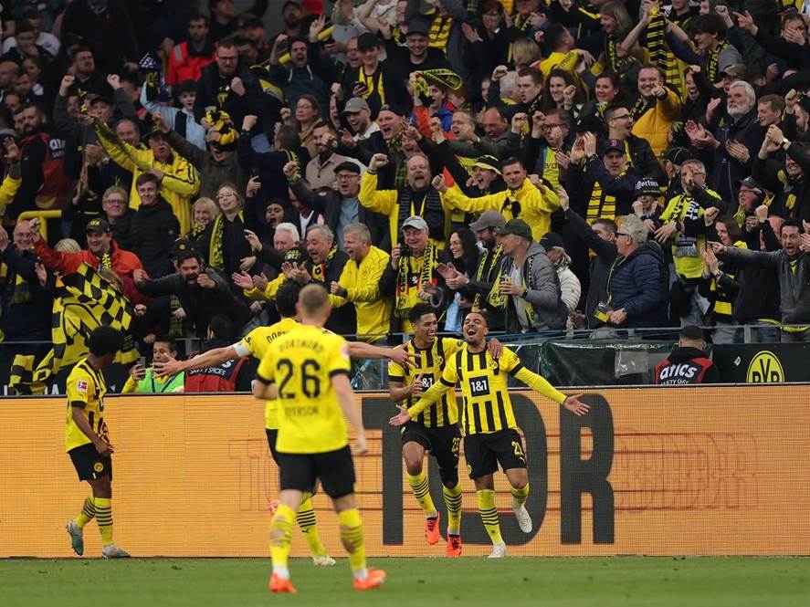  Borusija Dortmund - Ajntraht 29. kolo Bundesliga 
