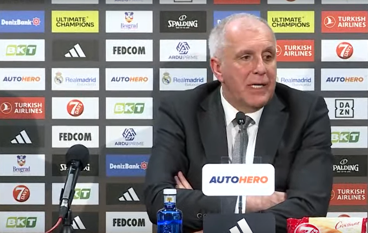  Obradović konferencija poslije meča Partizan Real 