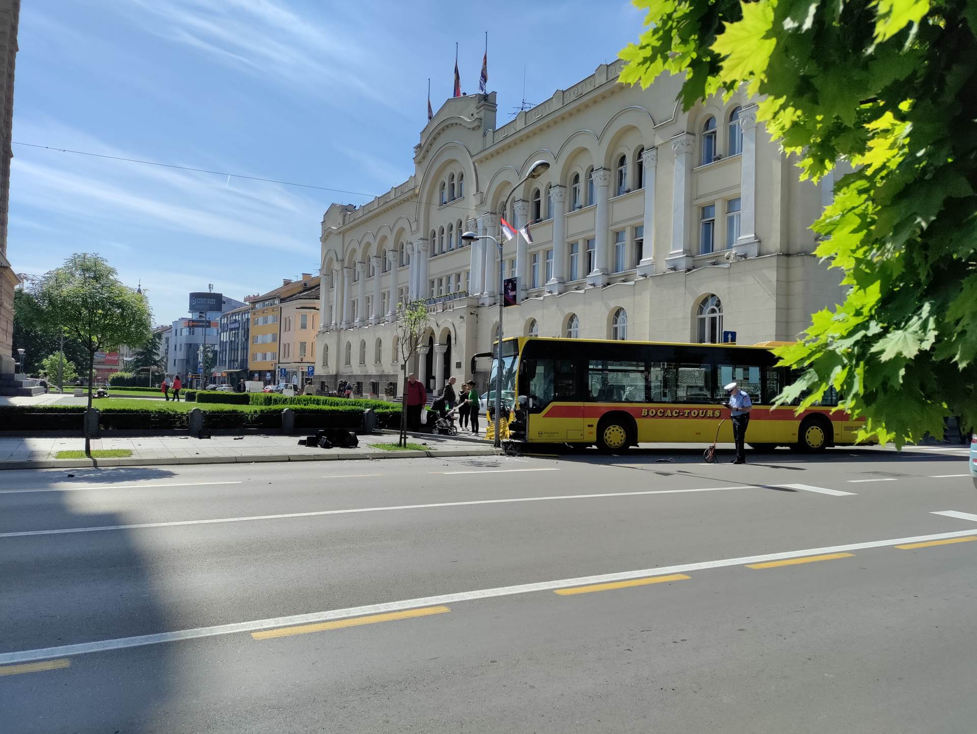  Sudar gradskog autobusa i automobila u Banjaluci 