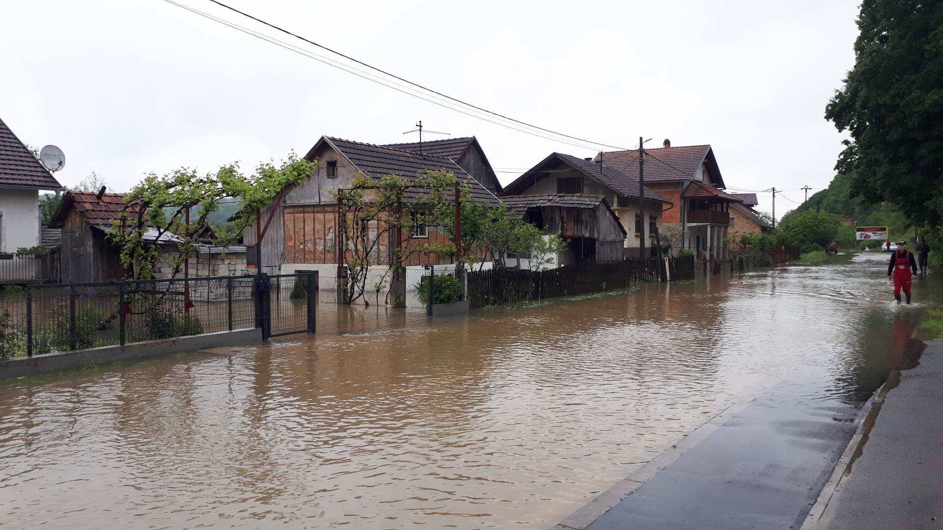  Rijeka Una poplavila stambene objekte u Kostajnici 