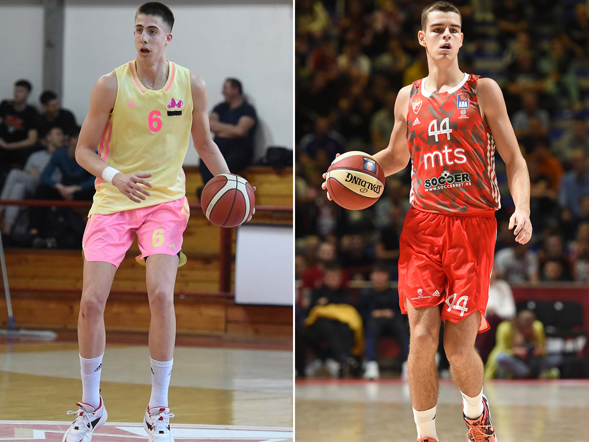 Nikola Topić i Bogoljub Marković u idealnom timu Evrolige mladih