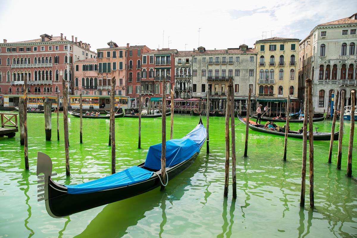  Zašto je voda u Veneciji zelena 