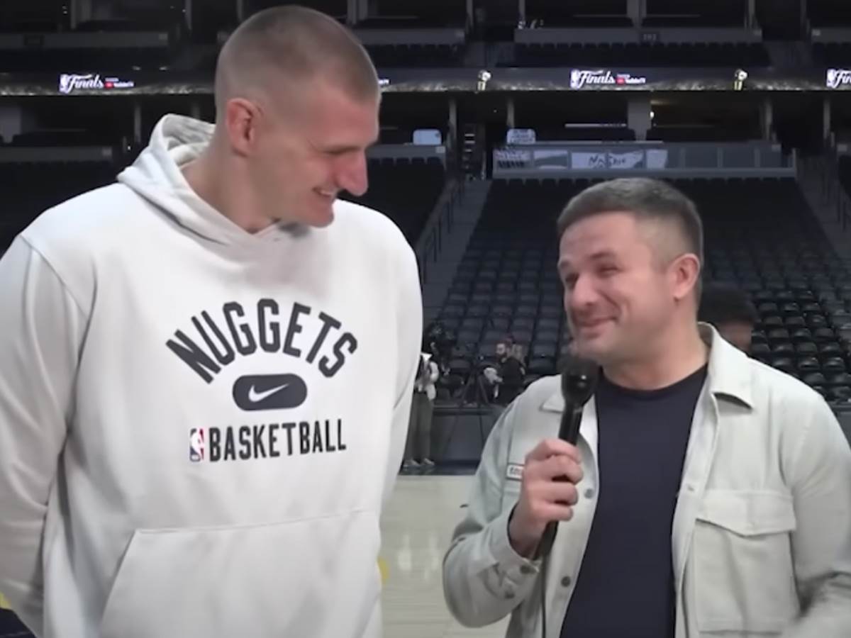  Nikola Jokić i Edin Avdić intervju nakon utakmice finala NBA 