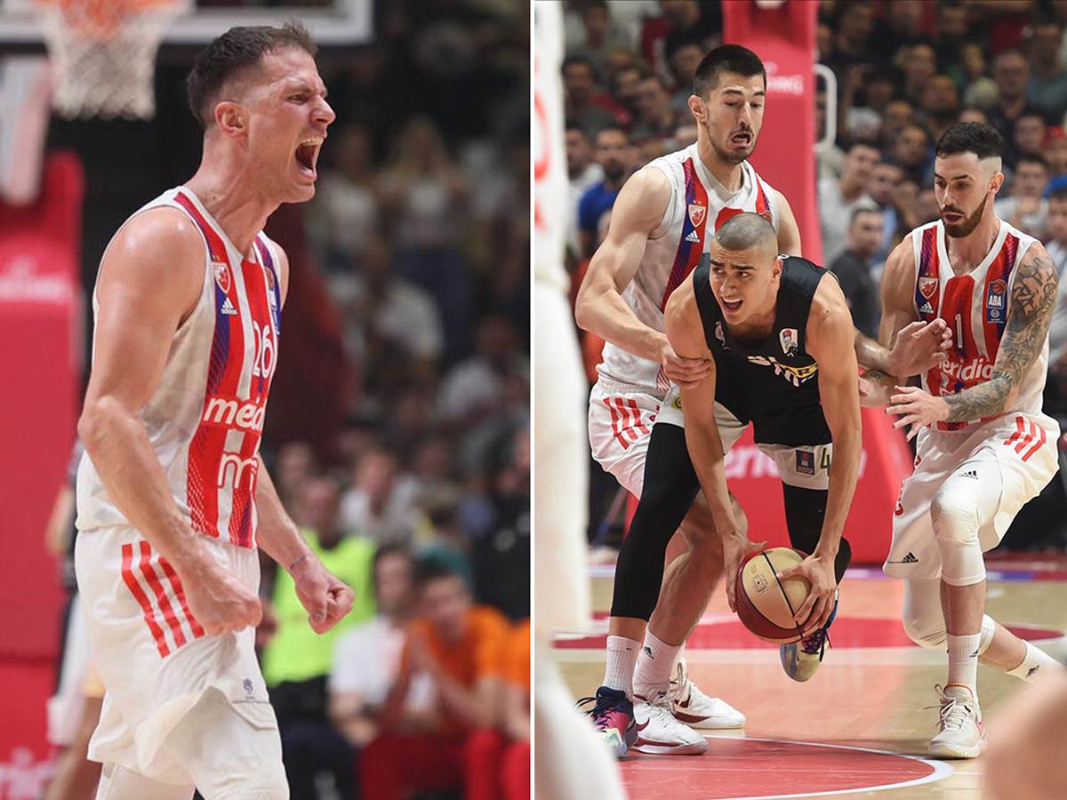  Četvrta utakmica finala ABA lige Crvena zvezda Partizan 