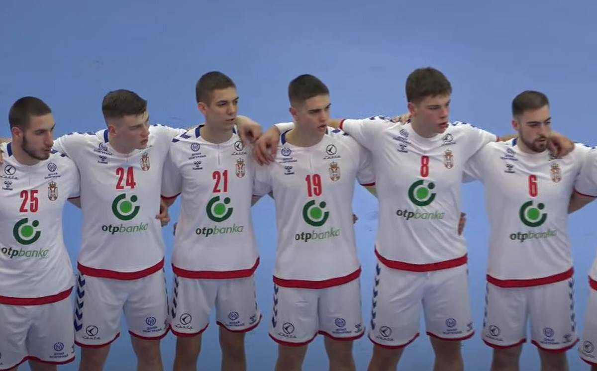  Rukometna reprezentacija Srbije u četvrtfinalu Svjetskog prvenstva za juniore 